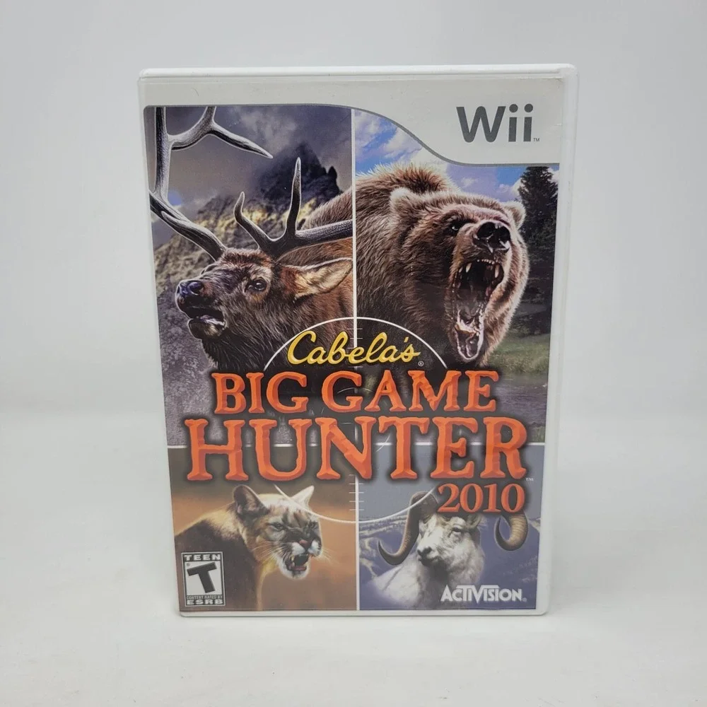 Cabela's Big Game Hunter 2010 for Nintendo Wii Complete‎